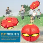 Pet Toy Flying Saucer Ball