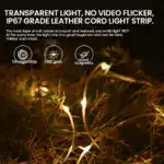 Outdoor Waterproof Portable Stowable String Light