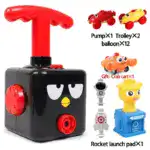 Interactive Balloon Powered Car Launcher Toy Set