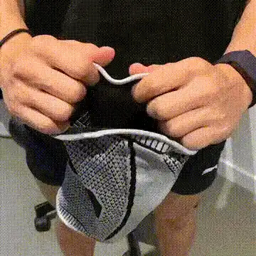 Knee movement illustration