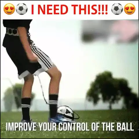 Football training in action