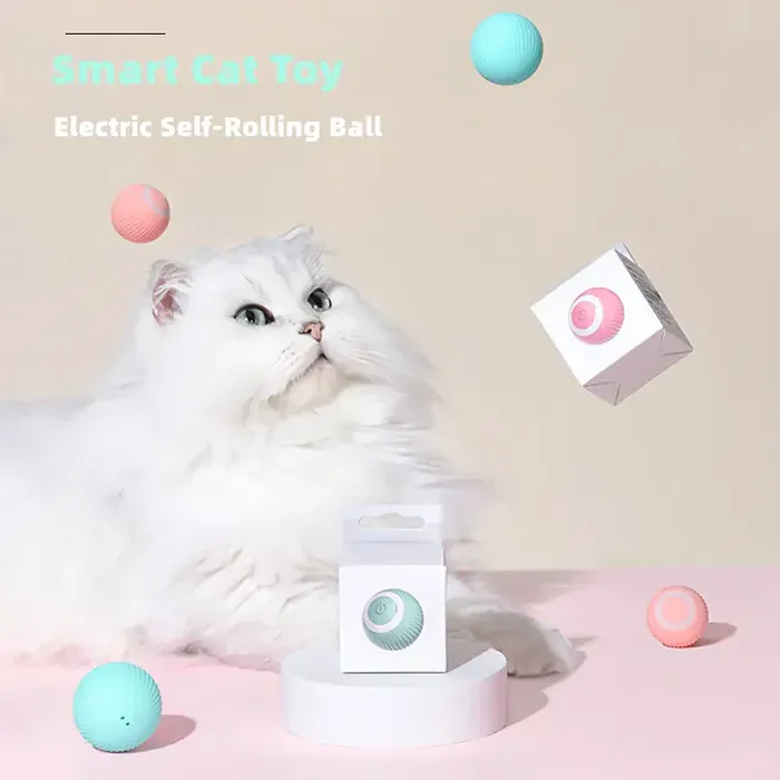 Electric cat ball toy