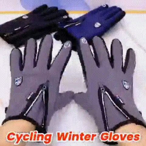 Warm gloves illustration
