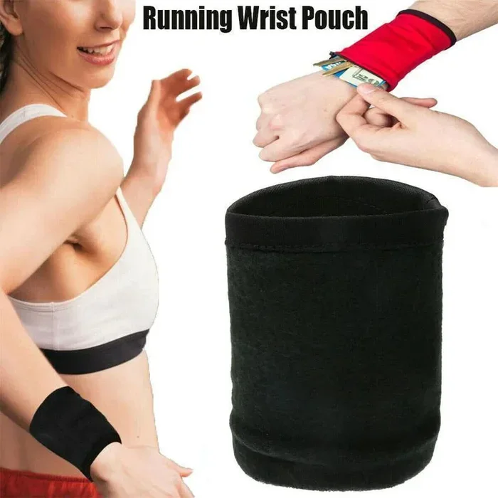Comfortable wrist pouch
