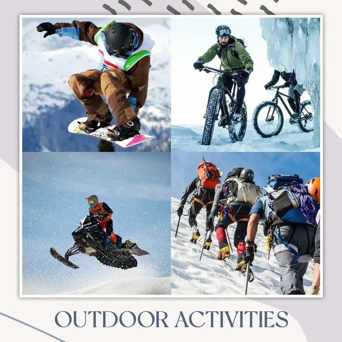 Winter outdoor gloves