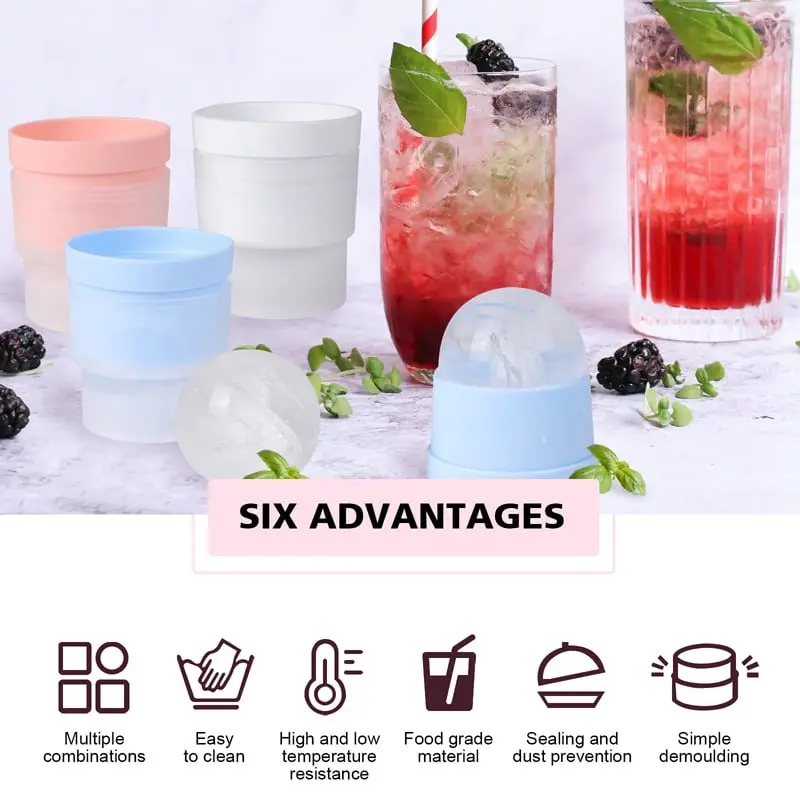 Dishwasher safe ice molds