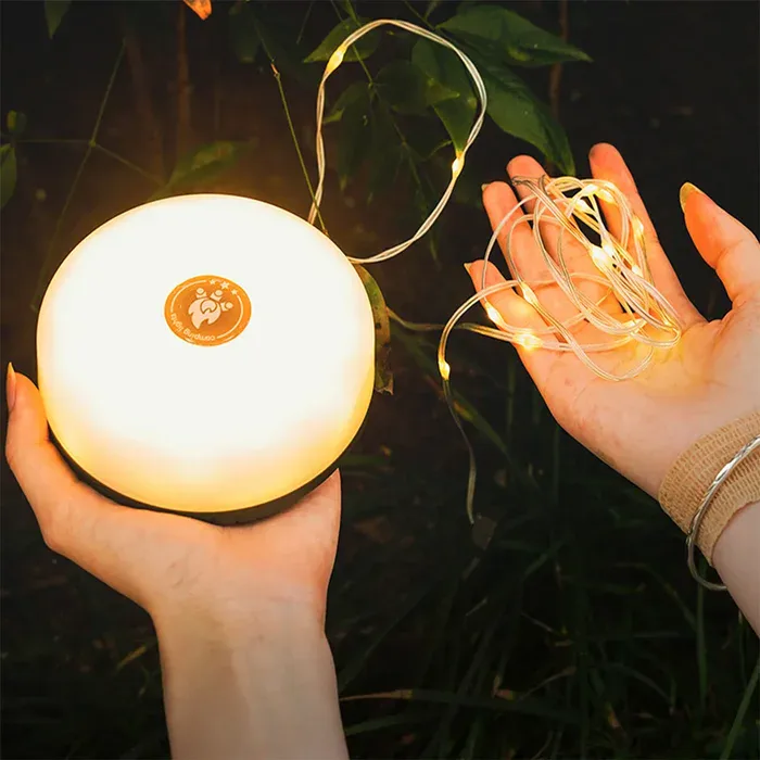 Stowable Outdoor String Light